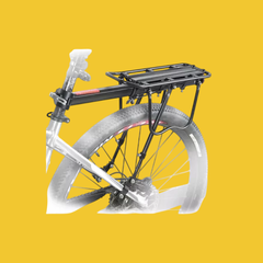 Soporte Trasero para Bicicleta, portaequipajes para Bicicleta, aleación de Aluminio, liberación rápida con Reflector para Bicicleta de montaña y Carre - comprar en línea
