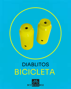Diablitos Para Bicicleta Grandes de Colores Mybikemx