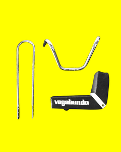 Kit Asiento Respaldo Manubrio Para Bicicleta Mini Vagabundo - comprar en línea