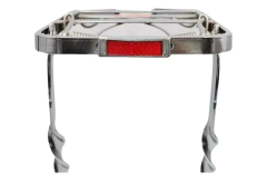 Portabulto / Parrilla para Bicicleta Rodada 26 o 28 MTB de Fierro Cromada