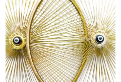 Rines Para Bicicleta De 144 Rayos Mybikemx Rodadas Varias Color Dorado - MyBikeMx