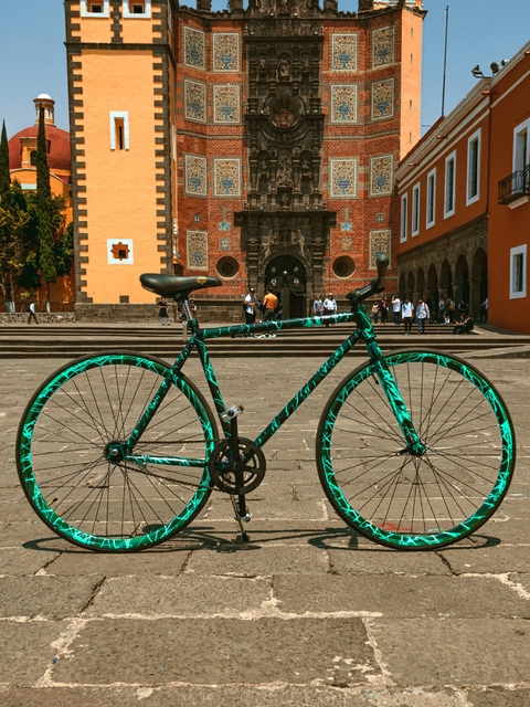 Bicicleta Ultraligera Menta Urbana 700 MyBikeMx
