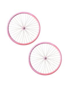 Rines Mybikemx Aerodinámicos Rosa Perlado 36 Agujeros Piñon Libre - tienda en línea