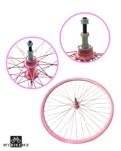 Rines Mybikemx Aerodinámicos Rosa Perlado 36 Agujeros Piñon Libre en internet