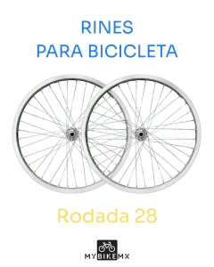 Rines de Aluminio con Rayos Caramelo Diferentes Rodadas de MyBikeMx en internet