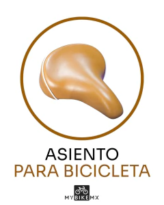 Kit Bicicleta Canasta Timbre Espejos Puños Y Asiento MyBikeMx en internet