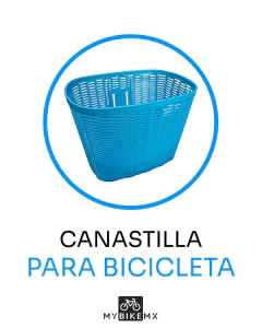 Canastilla Plástico de Colores Bicicleta Ligera Y Resistente Mybikemx en internet