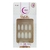 Unhas Postiças Fhaces Stiletto Natural C/24un
