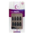 Unhas Postiças Fhaces Colors Stiletto Universo Black C/24un