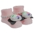 Meia Bichinho Pimpolho C/Led 00-15 Feminino Rosa/Elefante