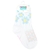 Meia Pimpolho Colorida Cano Alto 26-30 Feminino Branco/Flores