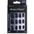 Unhas Postiças Up310A Tamanho Médio Macrilan Cor Azul Marinho - comprar online