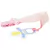 Prendedor de Chupeta Pimpolho Nuvens 14CM Feminino Rosa