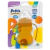Copo de Treinamento Petita Relevo C/Alça Cristal/Laranja 240ml