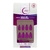 Unhas Postiças Fhaces Colors Stiletto Rosa Fucsia C/24un