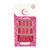 Unhas Postiças Fhaces Colors Rosa Pink C/24un