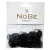 Elástico Nobe Silicone Black C/12un