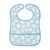 Babador Pimpolho Impermeável Feminino Azul/Margaridas