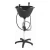 Lavatorio Portatil Facile 1890 Preto - Dompel Moveis