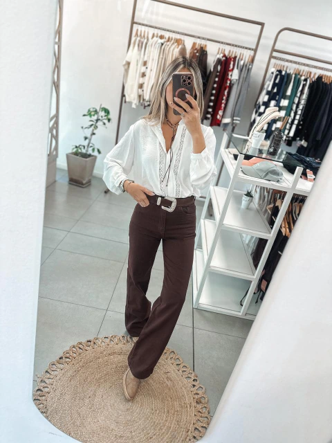JEANS WIDE BRUNA