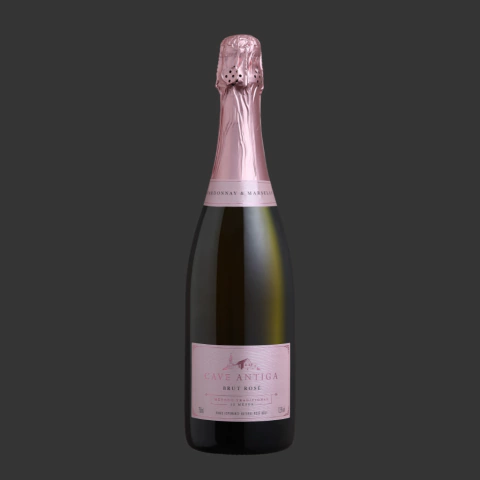 Cave Antiga Espumante Brut Rosé Método Tradicional - Chardonnay & Marselan