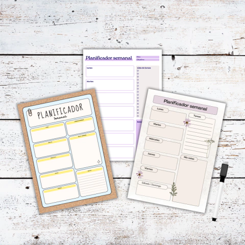 Planner Semanal Imantado