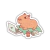 STICKERS CAPIBARA - SubliBridge