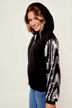 Campera Tuckernuck lentejuelas T.U Art 4023 Fr - comprar online