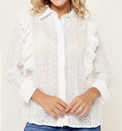 Camisa Dover flores bordadas hta XL art4092 Fr en internet