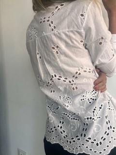 Camisa London plizada y calada hta XXL Art4103 Fr - tienda online