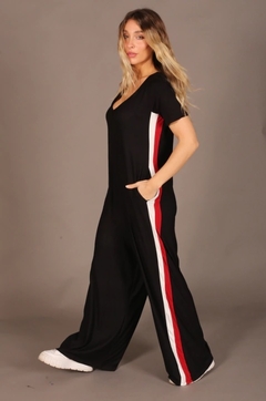 Mono Amelie con tiras lateralesy bolsi amplio art528 Al - comprar online