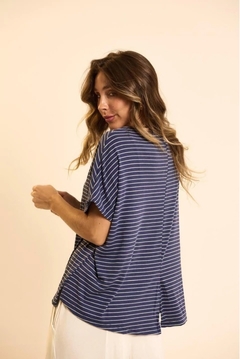 Remerón Tina rayado T.U oversize art552 Al - Las Pilipu