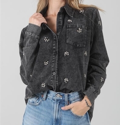 Imagen de Camisaco Kansas corto detalle apliques hta XL art70013 Fr