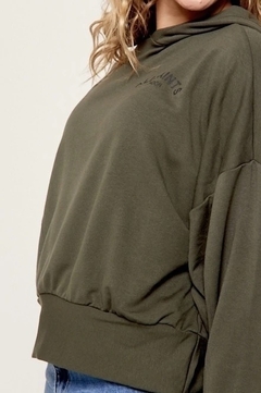 Imagen de Buzo Becket Maxi con capucha T.U oversizes Fr