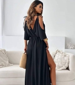 Vestido Monáco largo hombro descubierto Rch - comprar online