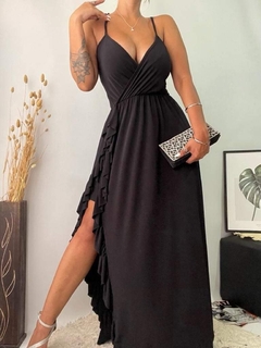 Vestido Elizabeth largo elastizado amplio Ch en internet