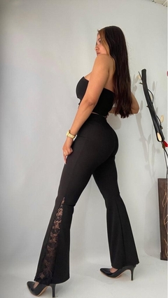 Pantalon Calza Sheila Oxford con encaje Dch - comprar online