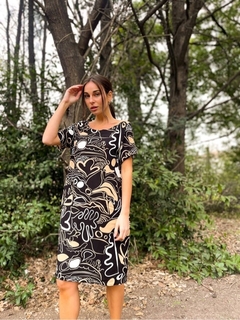 Vestido Tavira tipo Jackie hta L - Las Pilipu