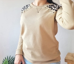 Sweater Trevigno combinado c/print Rch - comprar online