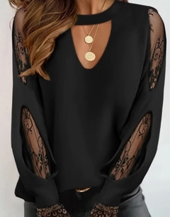 Sweater Turquia con doble manga Rch - Las Pilipu