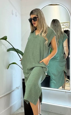 Vestido Niza Túnica escote V T.U hta XL Fr - comprar online