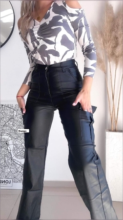 Pantalon Will tipo cargo engomado Mby
