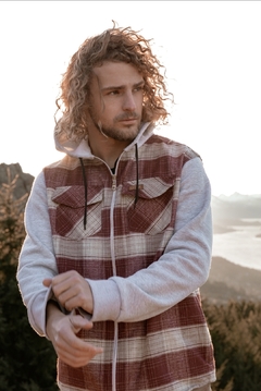 Camisaco HOOD - Bordo - tienda online