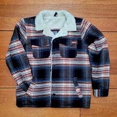 Campera de Paño Hombre - Marron y Negro - comprar online