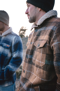 Campera de Paño Hombre - Azul - comprar online