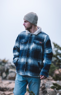 Campera de Paño Hombre - Azul