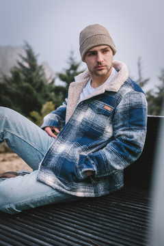 Imagen de Campera de Paño Hombre - Azul