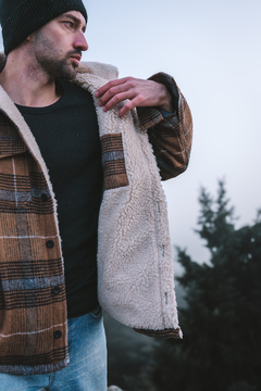 Campera de Paño Hombre - Marron en internet