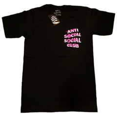 Playera Anti Social Club Nevermind Negro en internet