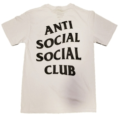 Playera Anti Social Social Club Clasico Blanco